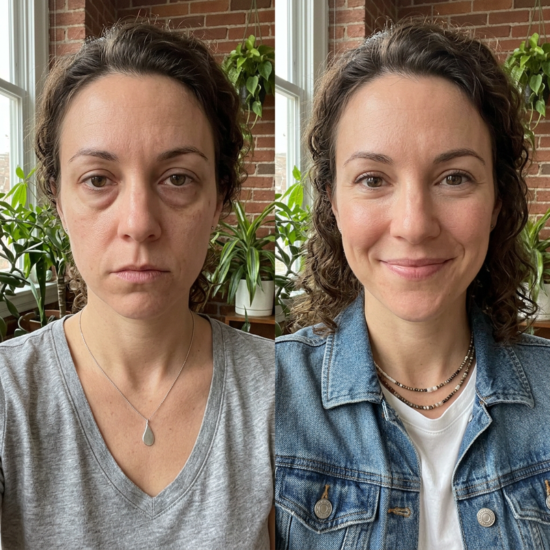 Kelly J. before and after